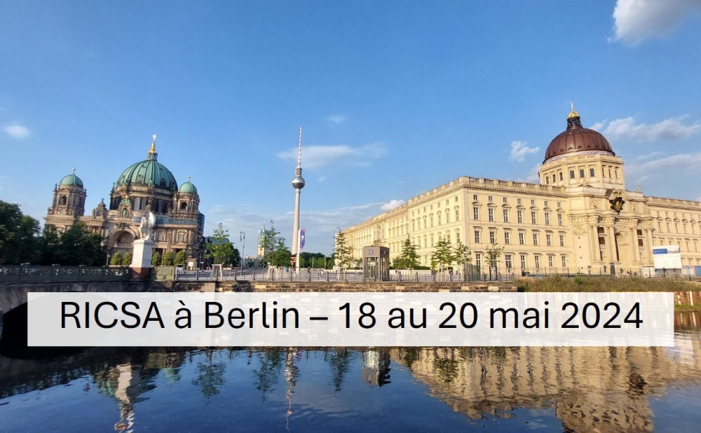 Rencontres RICSA 2024 à Berlin